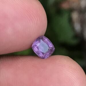 Gorgeous .93 Carat Lavender Cushion Cut Spinel!